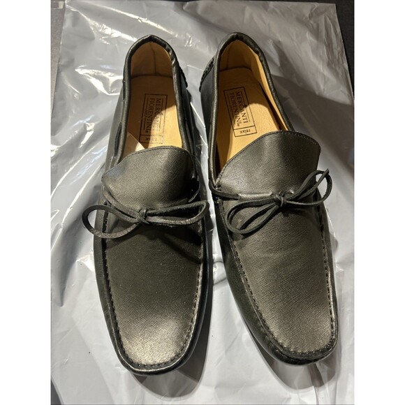 mercanti fiorentini mens shoes Size 13 Black Loafer main image 2